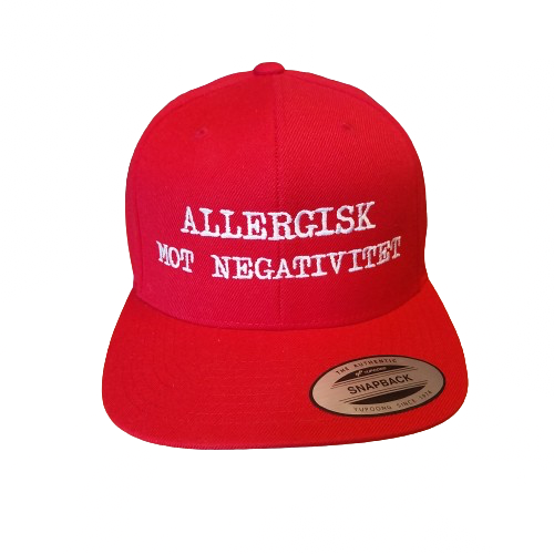 Admiral P - Allergisk mot negativitet cap