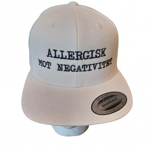 Admiral P - Allergisk Mot Negativitet Cap